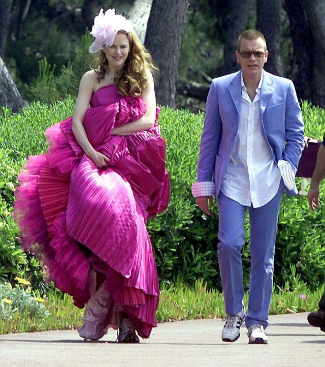 54th Cannes Film Festival Nicole Kidman and Ewan Mcgregor at the Hotel Du Cap where They Were Shooting A Magazine Fashion Spread