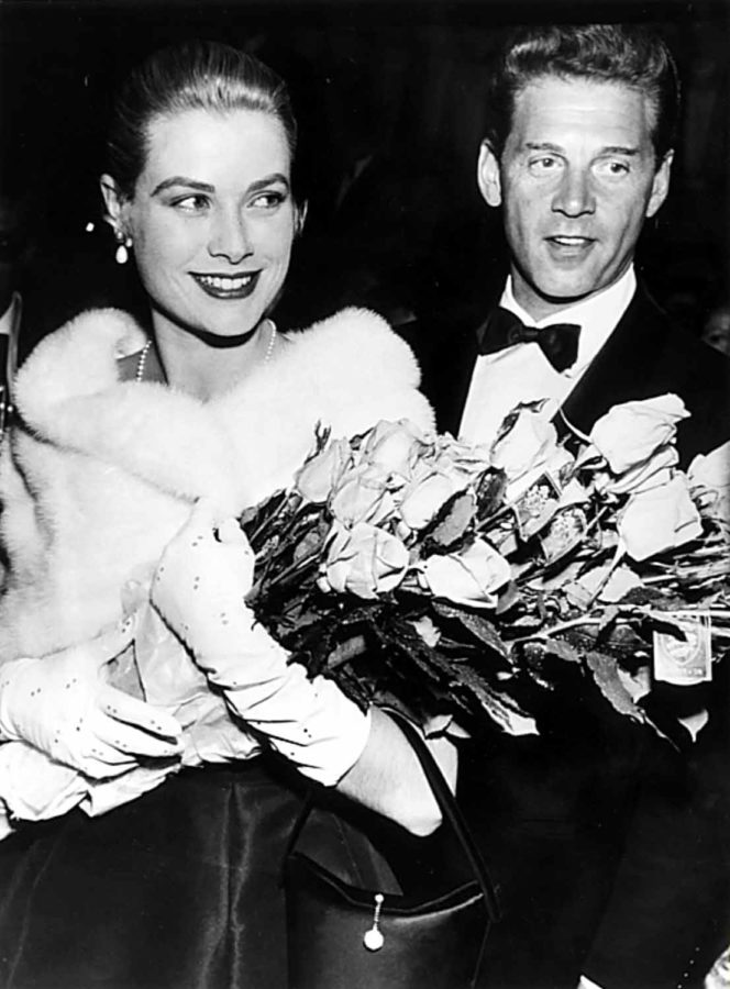 1955: Jean Pierre Aumont and Grace Kelly - Grace Kelly Date - 5