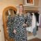 Elisabeth Rohm Hosted A Round-Table Chat in a Patterned Day Dress