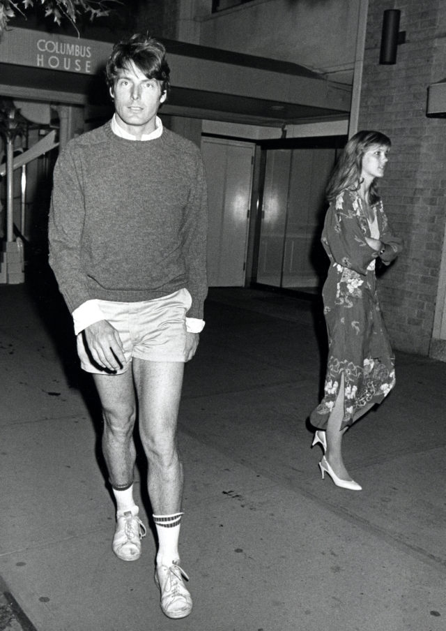 Christopher Reeve Sighting at Central Park West - June 17, 1986
