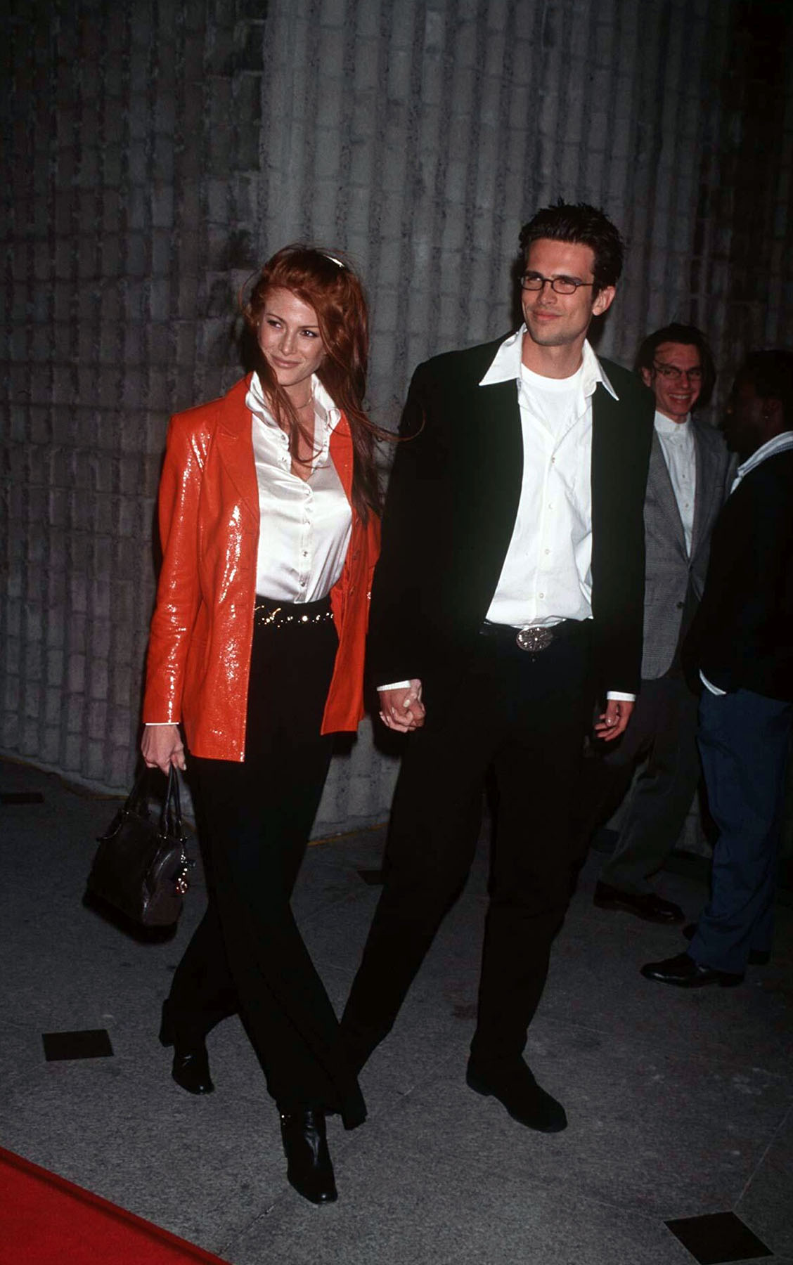 Angie Everhart And Ashley Hamilton Scream Film Premiere 13