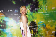 Happy Anniversary of the Time Gwendoline Christie Wore This Great Flamingo Dress
