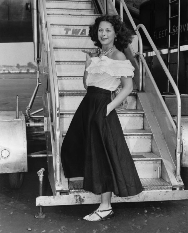 Portrait of Hedy Lamarr