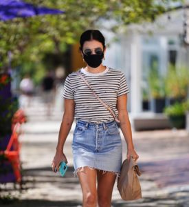 Lucy Hale out and about, Los Angeles, USA - 11 Aug 2020