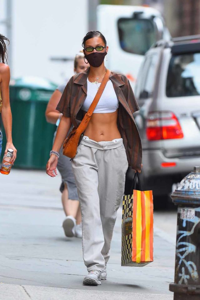 Celebrity Sightings in New York City - August 12, 2020
