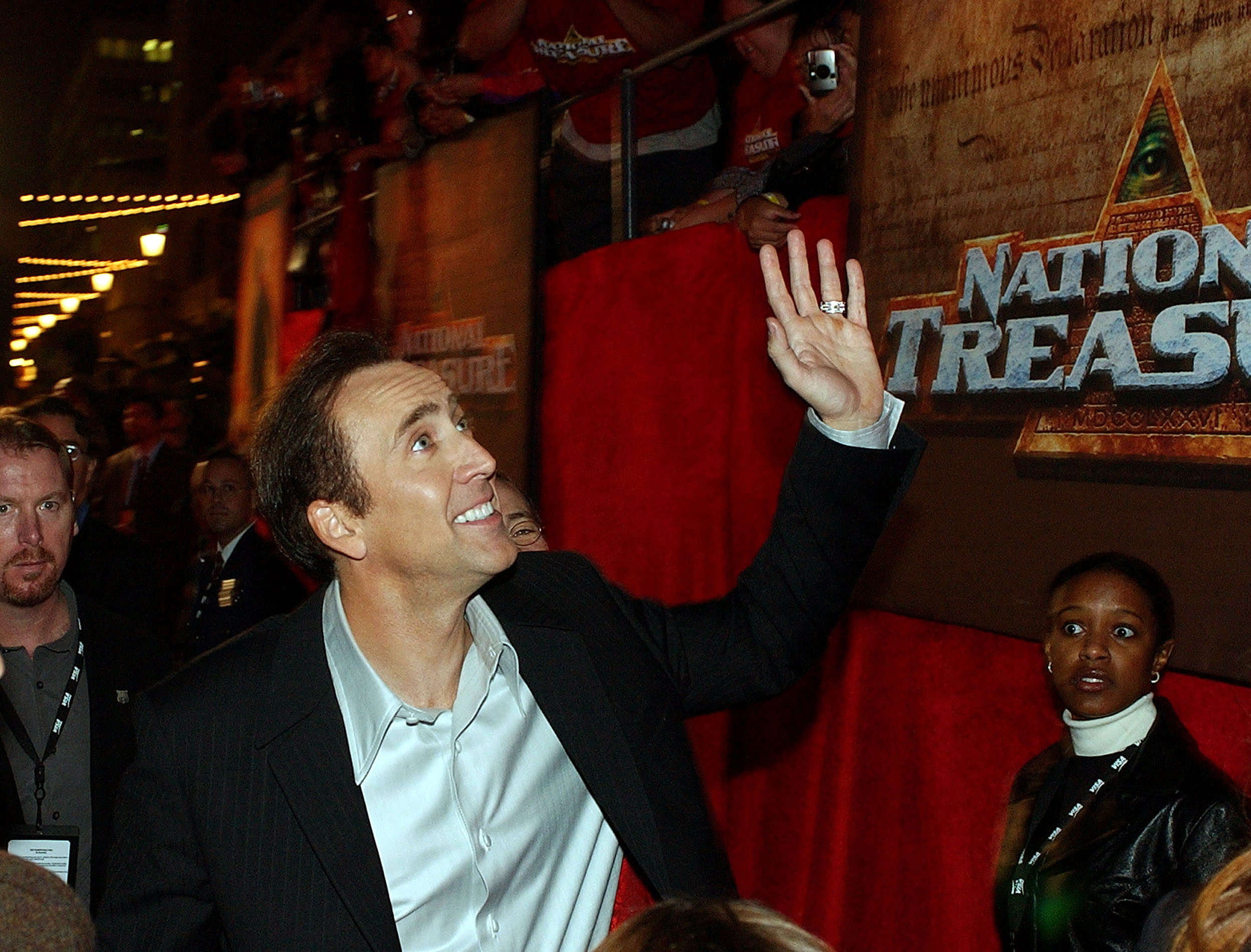 Picture It The 2004 Premiere of NATIONAL TREASURE. Go Fug Yourself