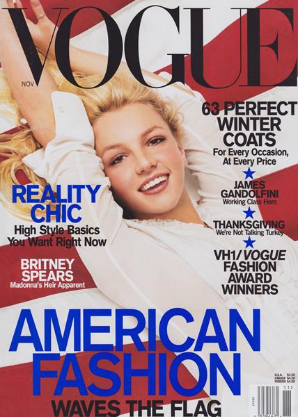 Revista Vogue Americana - Carmen Kass - 11/2001