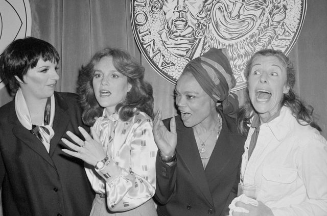 Liza Minnelli, Madeline Kahn, Eartha Kitt, and Frances Sternhagen
