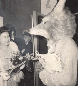 2/4/1971 It''s Not Every Day That The Queen Meets A Fox Particularly In A West End Cinema. But Queen Elizabeth Ii And Princess Anne (now The Princess Royal) Were Welcomed By Mr Fox Of Ambleside - Alias Robert Mead Of The Royal Ballet - When They Went