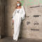 Heidi Klum Looks Sincerely Dapper in This White Suit