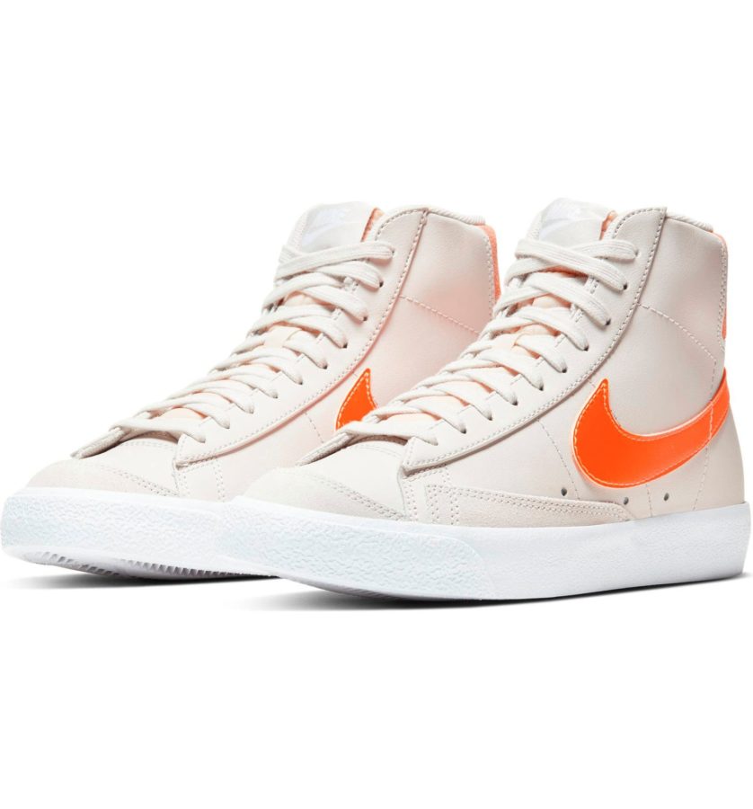 nike blazer mid homme orange