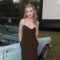 Kathryn Newton Brings Out a Gown For Her (Outdoor) Movie Screening