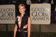 Charlize Really Busted Out at the 2001 Globes