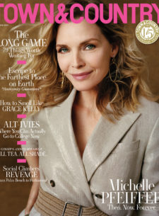 Michelle Pfeiffer Owns the Cover of Town and Country