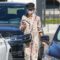 Alessandra Ambrosio Is Wearing Floral Coveralls