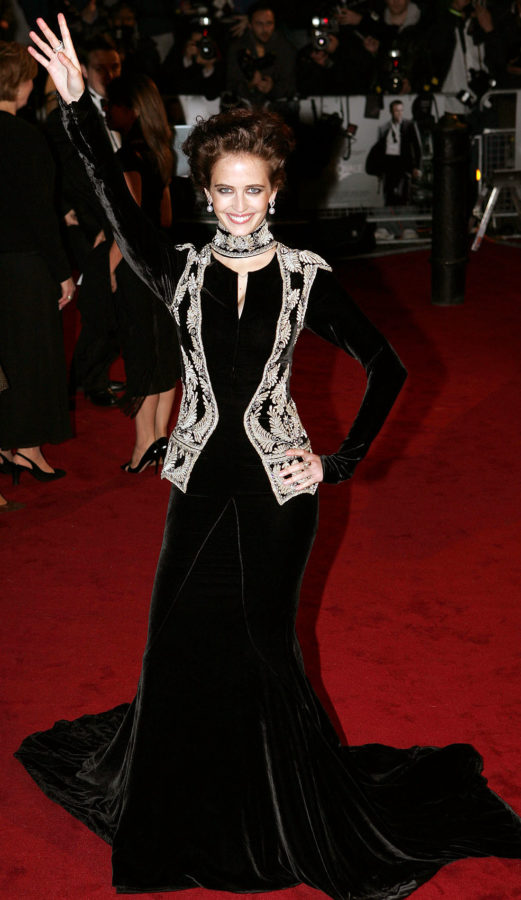 eva green red wrap dress casino royale Screenise | Eva Green in Casino Royale (2006)