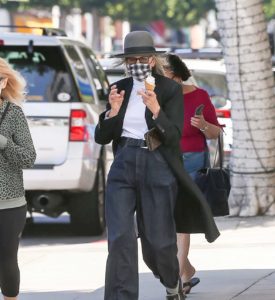 Diane Keaton out and about, Los Angeles, California, USA - 02 Apr 2021