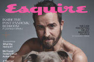 Do You Want to See Justin Theroux, Shirtless, Holding a Puppy on the Cover of Esquire?