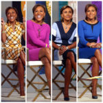 Please Enjoy This Cavalcade of Robin Roberts Looking Chic in Great Sitting Down Outfits