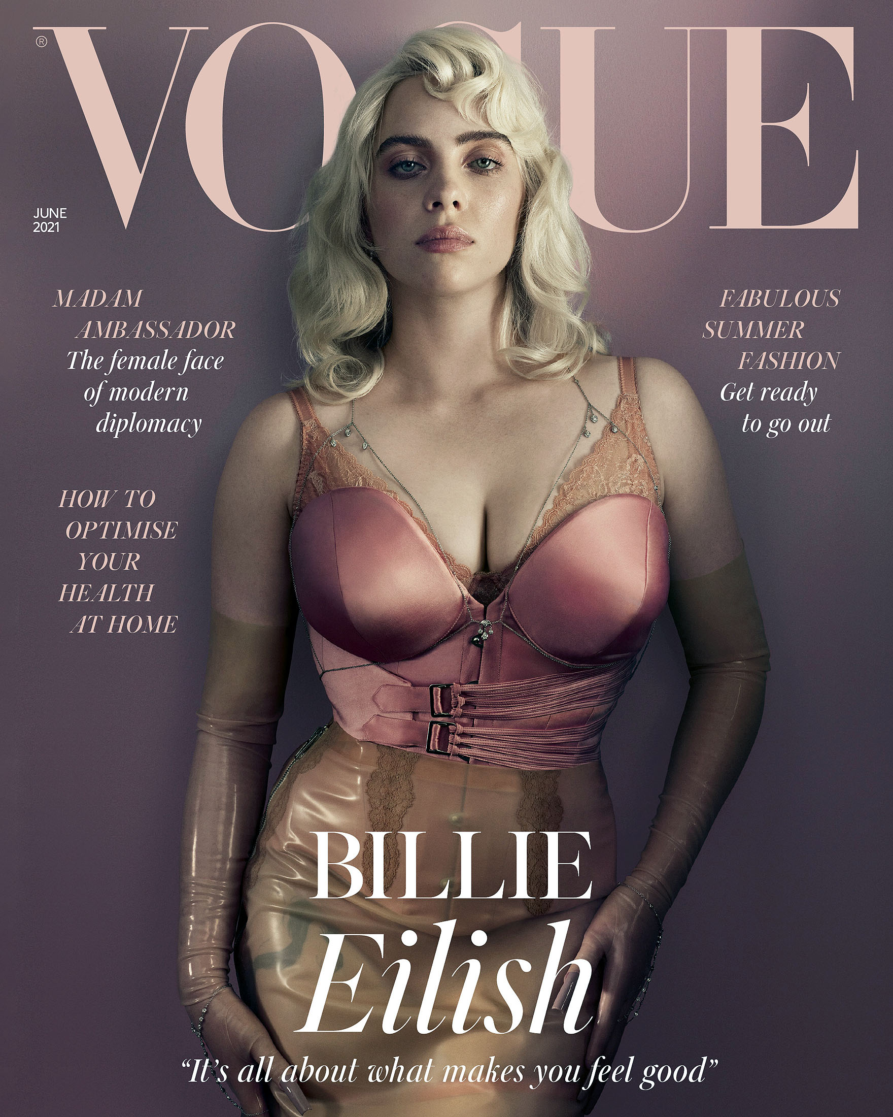 Billie Eilish Looks So Dishy On The Cover Of British Vogue Go Fug Yourself