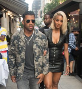 Russell Wilson and Ciara out and about, New York, USA - 30 Jun 2021
