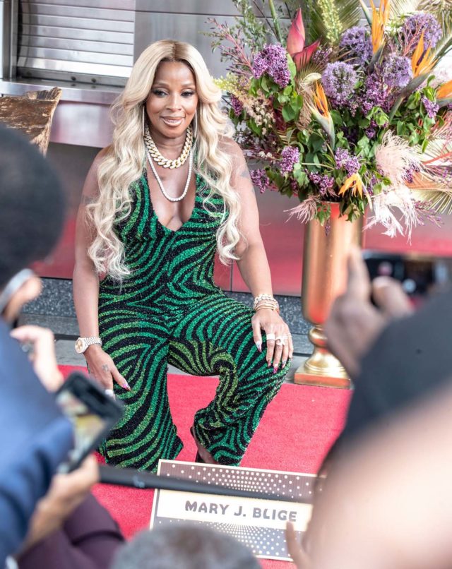 Mary J Blige inducted into Apollo Theater Walk of Fame, Harlem, New York, USA - 28 May 2021
