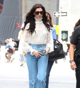 Anne Hathaway out and about, New York, USA - 07 Jun 2021