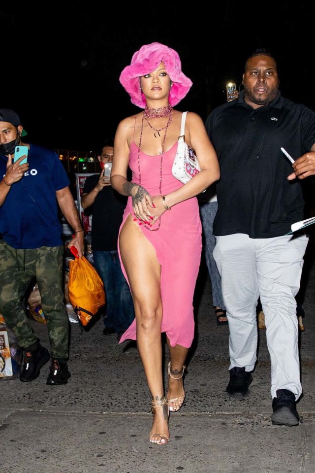 Rihanna and ASAP Rocky have a date night at Barcade, New York, USA - 23 Jun 2021