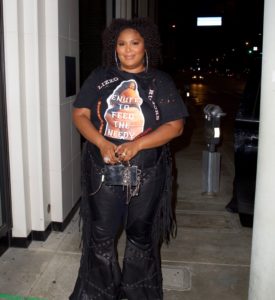 Lizzo is All Smiles at Catch LA After Emotional Week, West Hollywood, California, USA - 20 Aug 2021