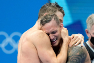 Olympics Swimming Brought a Lot of Hugs (and Abs)