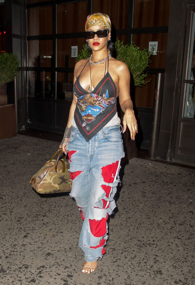 Rihanna and ASAP Rocky celebrate, New York, USA - 13 Aug 2021