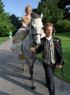 Wedding Rewind: Sting and Trudie Styler  