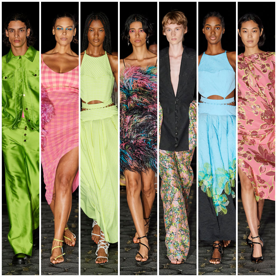 Weekend Runway Round Up Prabal s Spring 2022 Show Was an Ode to