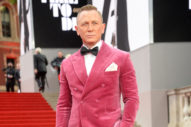 The Bond Premiere Brought TWO Bright Yellow Frocks and a Pink Jacket