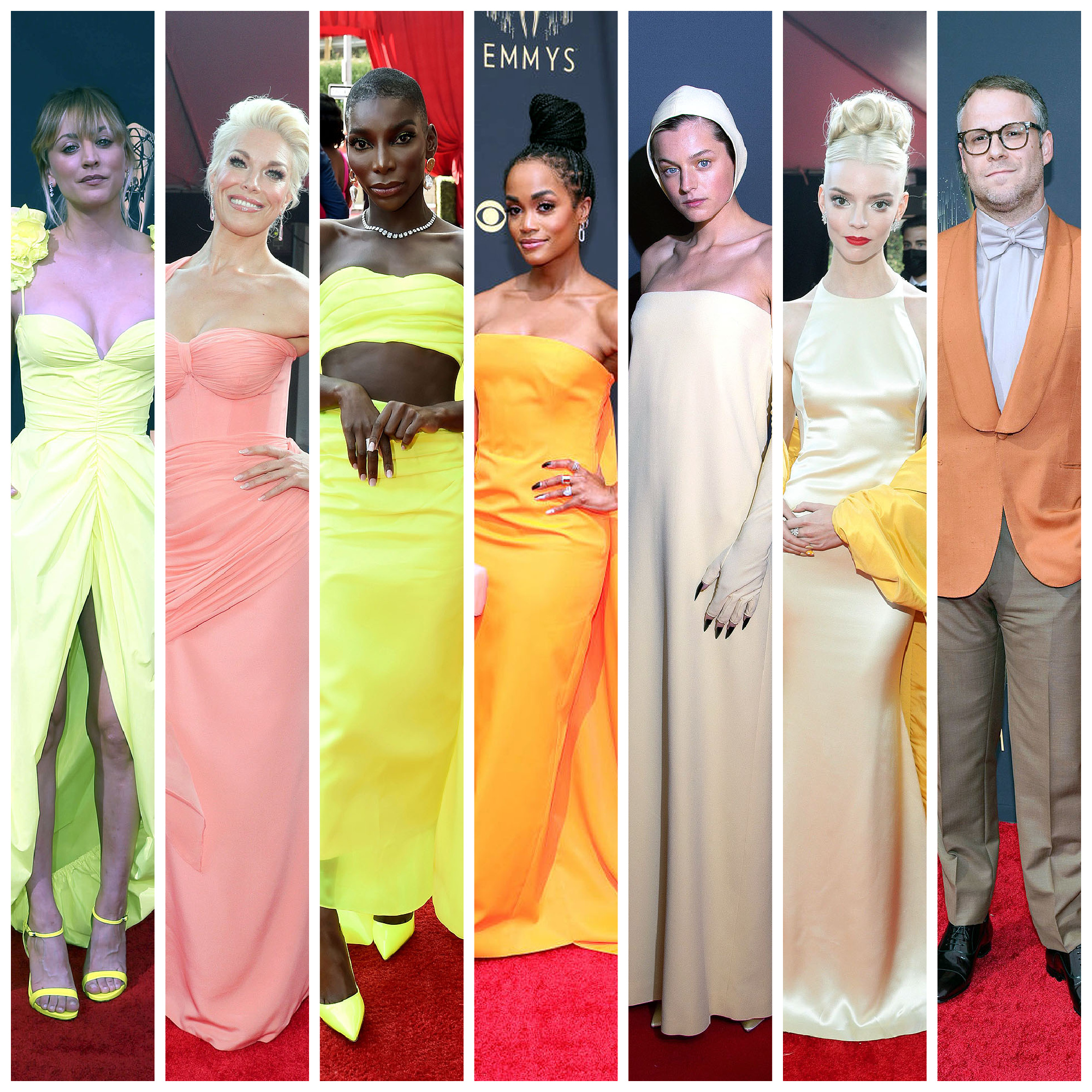 Yellow Was the Color of the Night at the 2021 Emmy Awards Go Fug