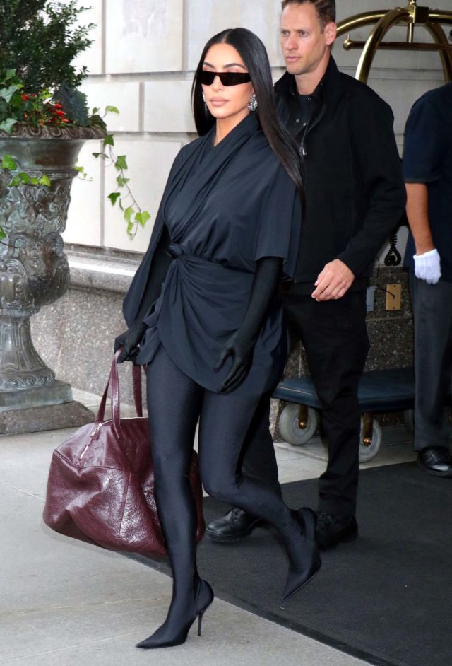 Kim Kardashian out and about, New York, USA - 05 Oct 2021