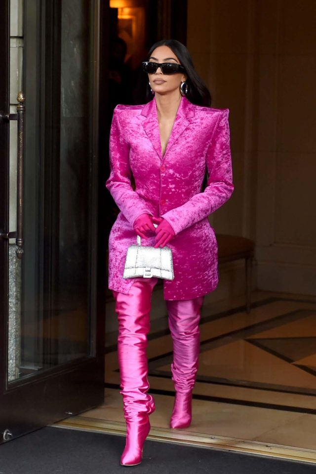 Kim Kardashian leaving the The Ritz-Carlton, New York, USA - 07 Oct 2021