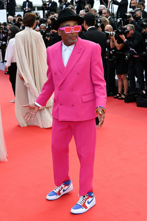 Spike Lee's Pink Louis Vuitton Suit Won Cannes Opening Night