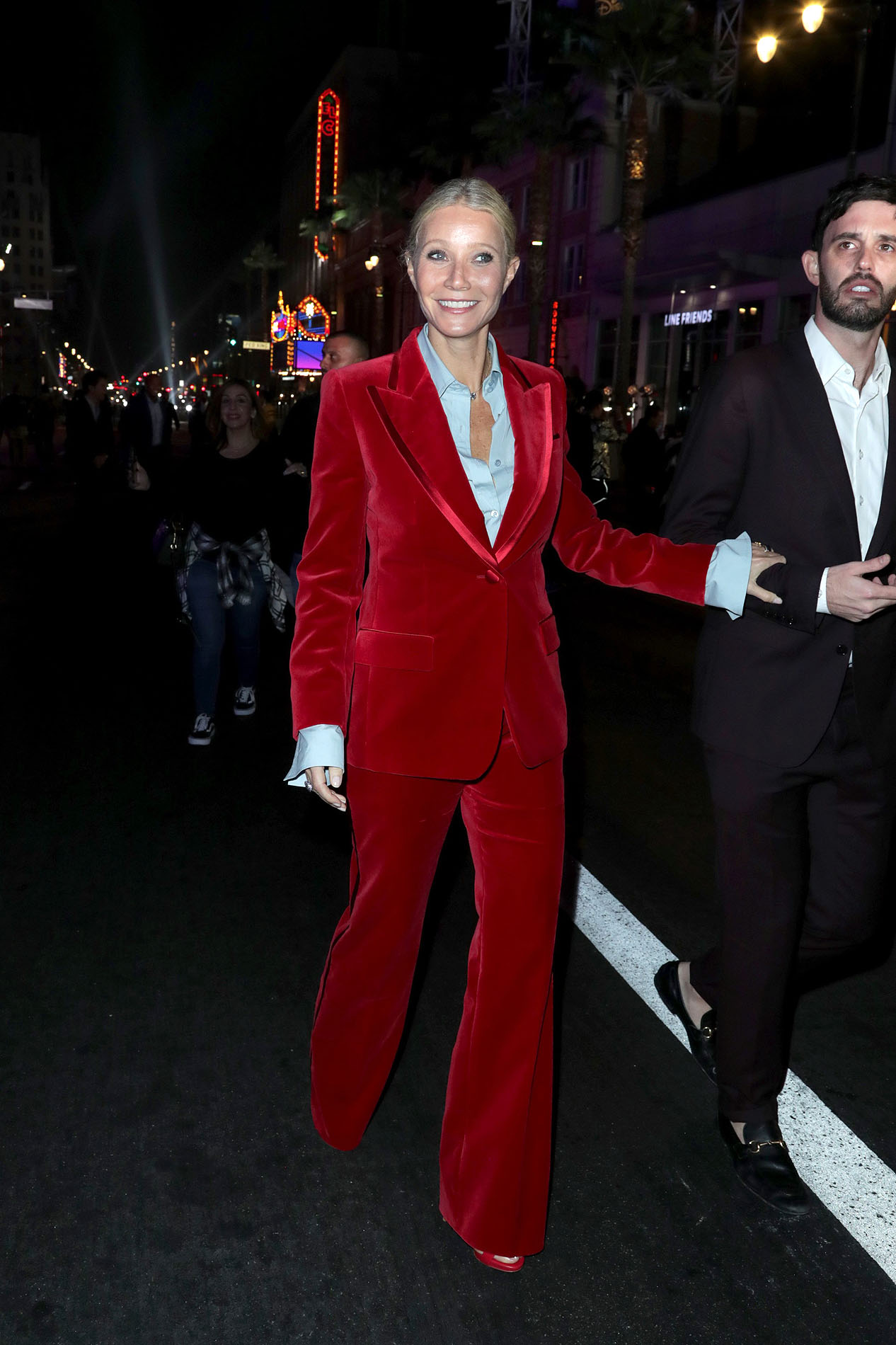Gwyneth Paltrow Wore Her Iconic Tom Ford Gucci Suit to the Gucci