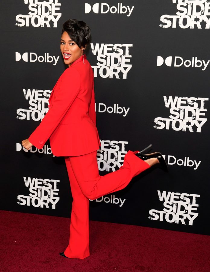 Ariana DeBose in custom Armani West Side Story 10