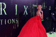 We Got Some Dramatic Gowns and Capes at the Premiere of The Matrix Resurrections