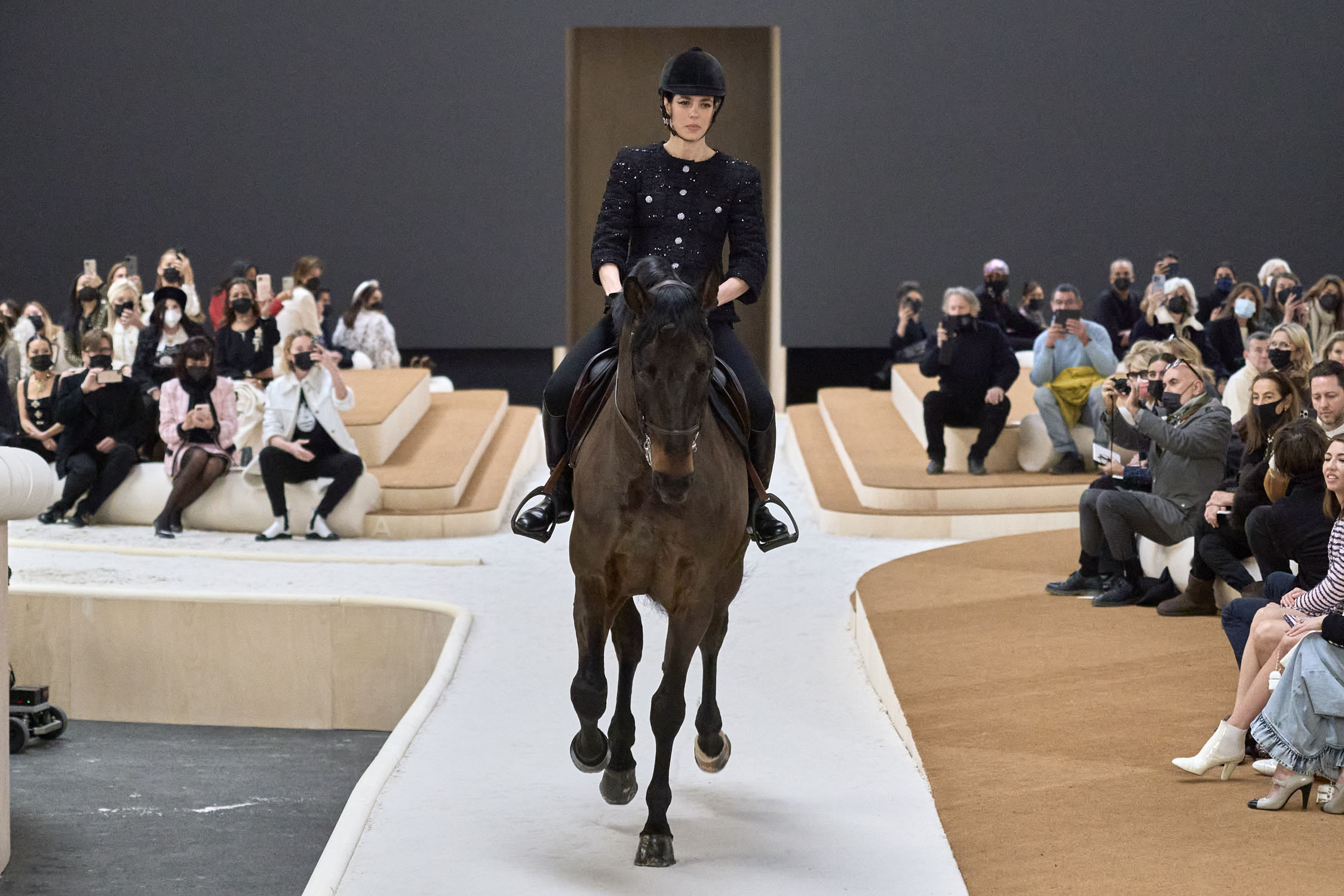 Chanel Sent a Horse Down The Runway - Go Fug Yourself - Chanel