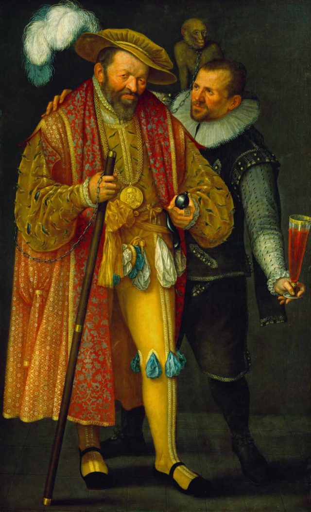 Emperor Rudolf II (1576-1612) taking the cure