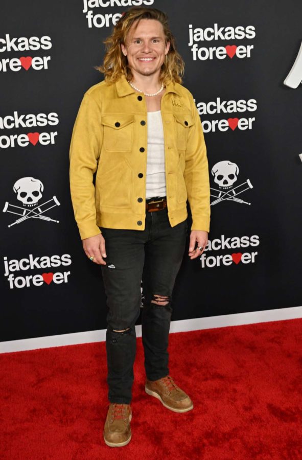 Tyler, the Creator Wears a Preppy Look to the 'Jackass Forever' Premiere