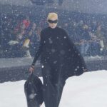 Balenciaga&#8217;s Models Trudged Through an Indoor Blizzard