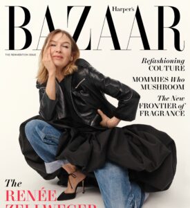 Renee Zellweger Harper's Cover