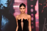 Zoe Kravitz Is Very On Theme for the Premiere of The Batman