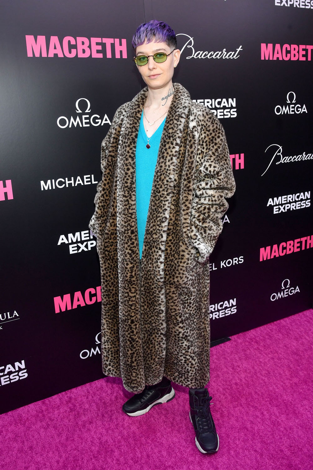 Blandet legation passager Asia Kate Dillon - Macbeth Opening Night - 3