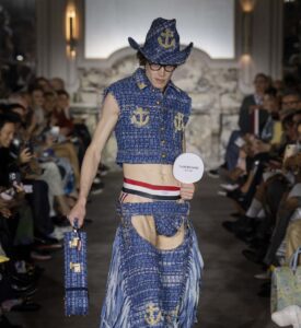 Thom Browne’s Menswear Show Involved a Lot of Jock Straps
