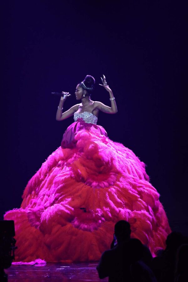 muni long pink dress